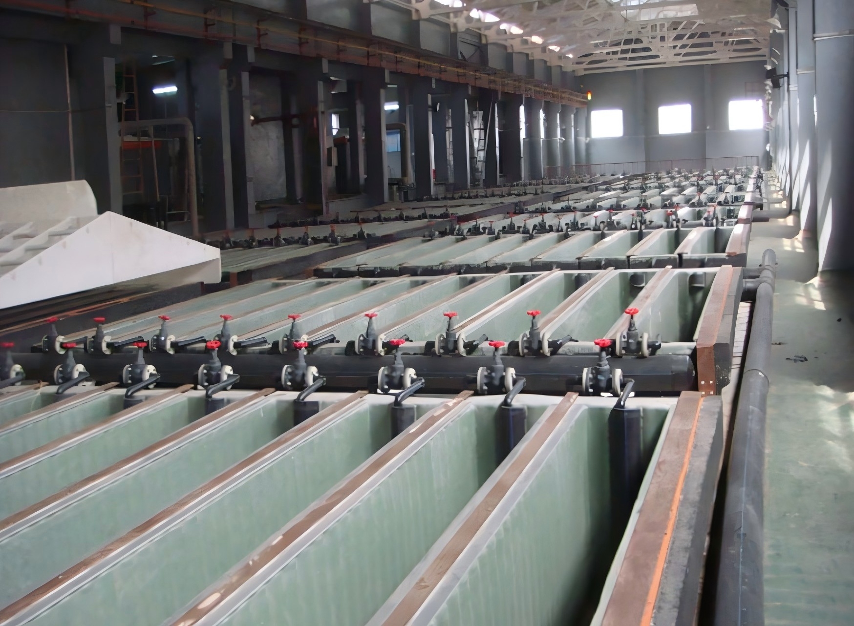 خلية التحليل الكهربائي النحاسية