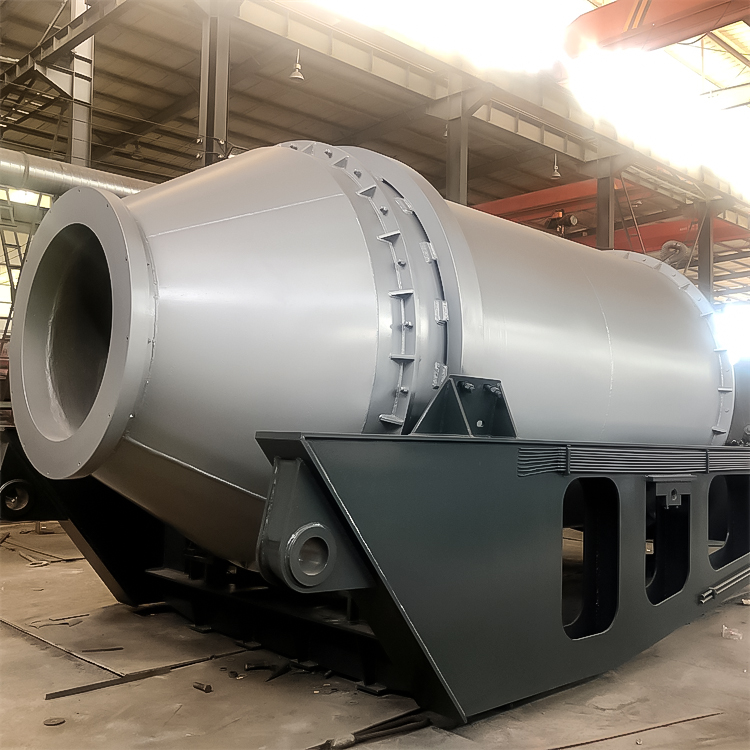 فرن دوار لخردة النحاس