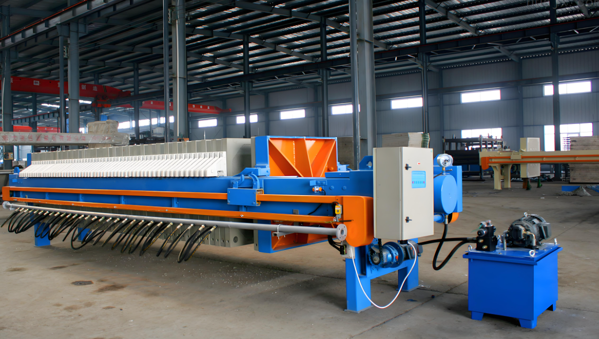 مكبس ترشيح اللوحة والإطار