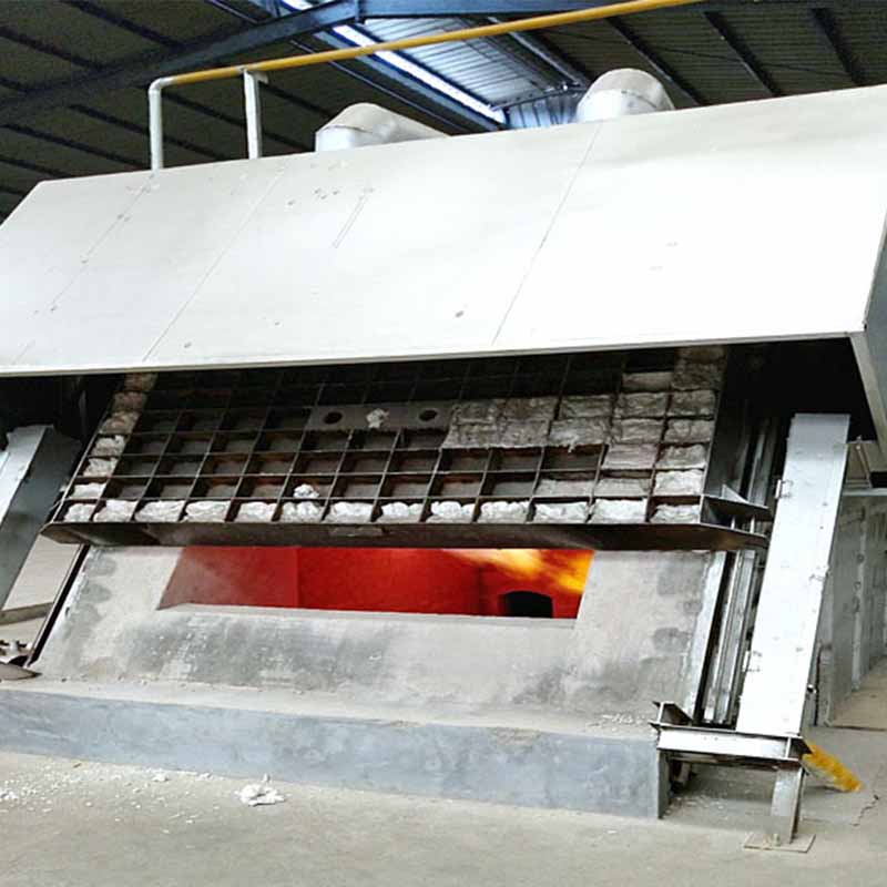 فرن عاكس لخردة النحاس