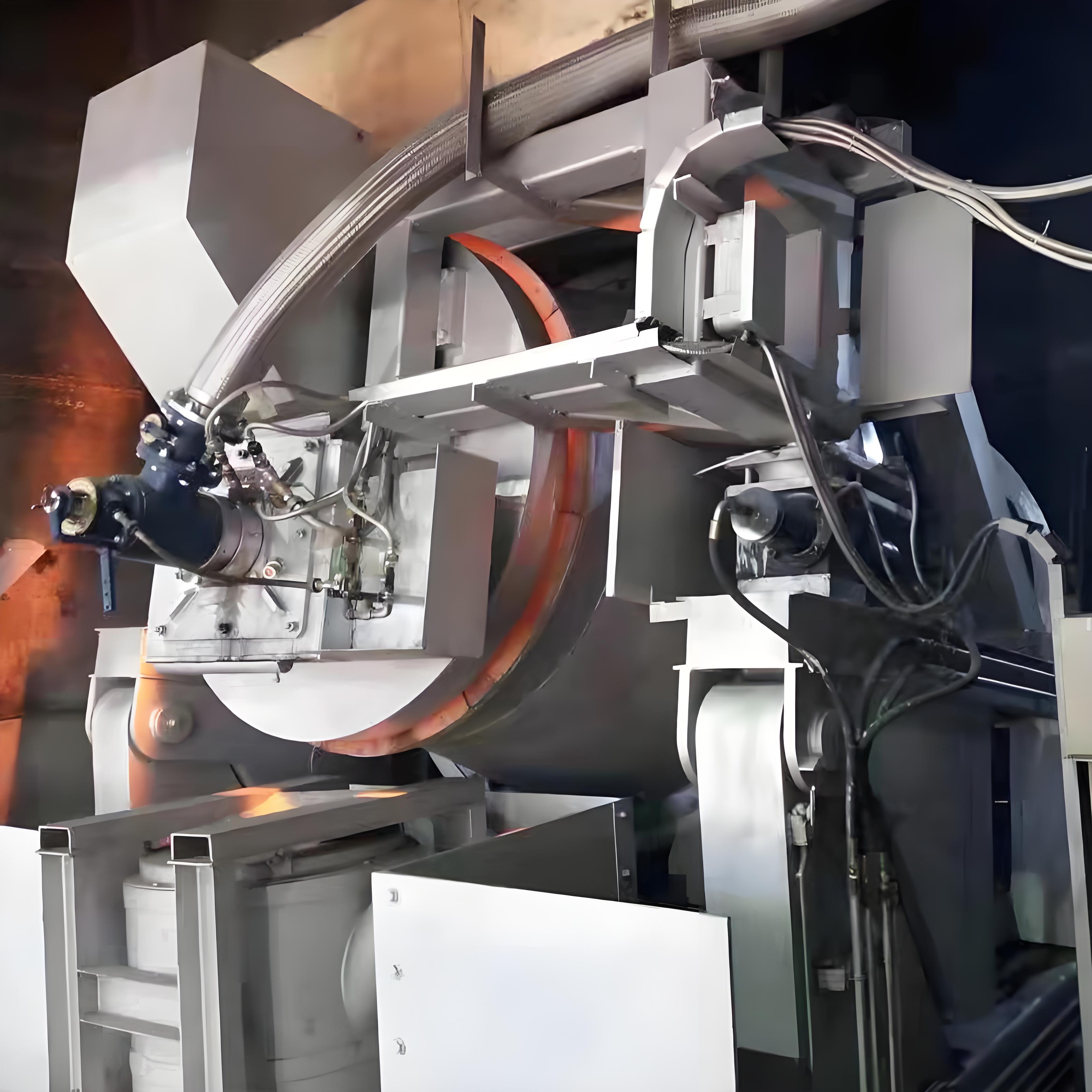 فرن دوار يعمل بالغاز