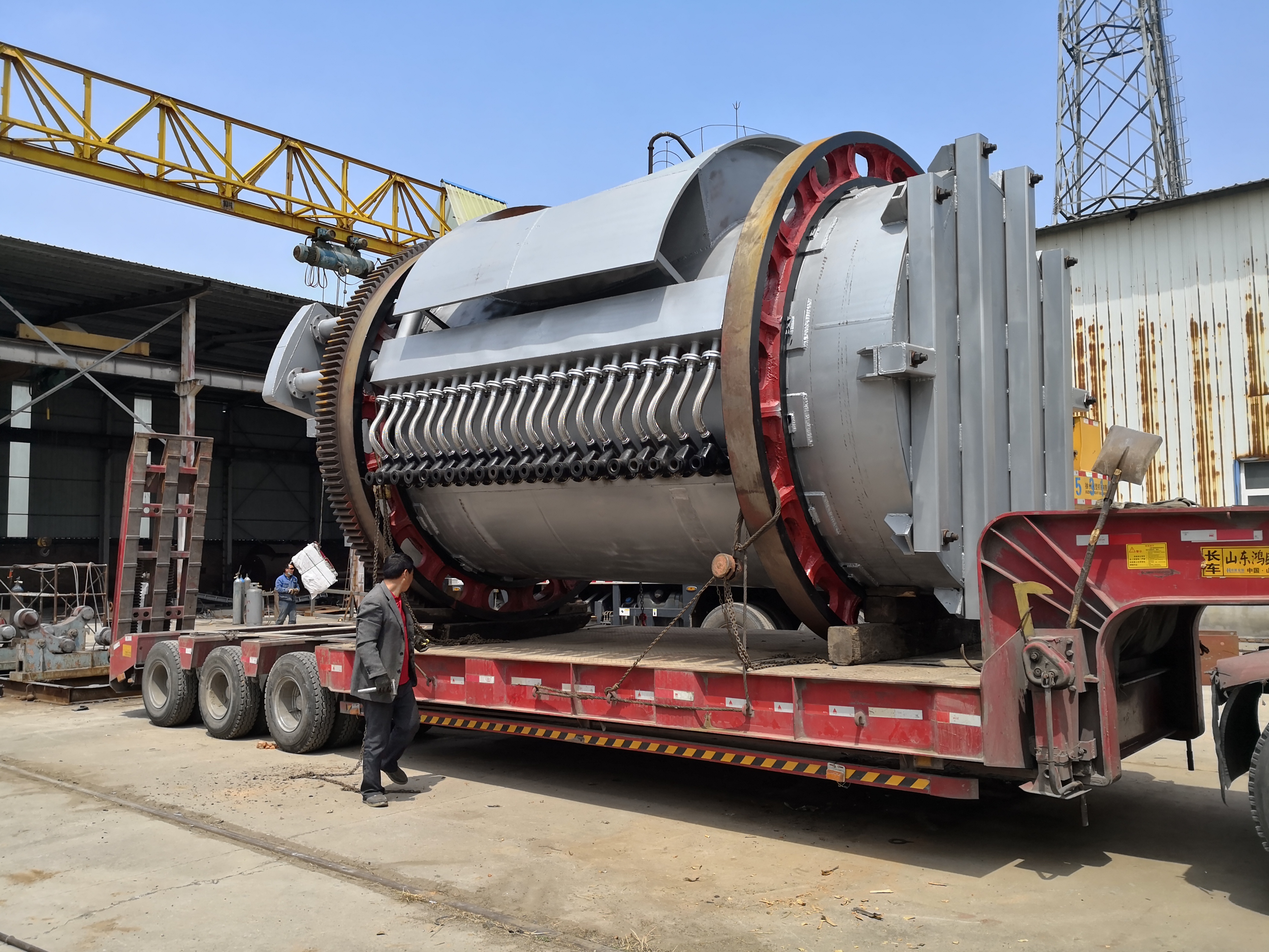 فرن نفخ أفقي (محول P-S)