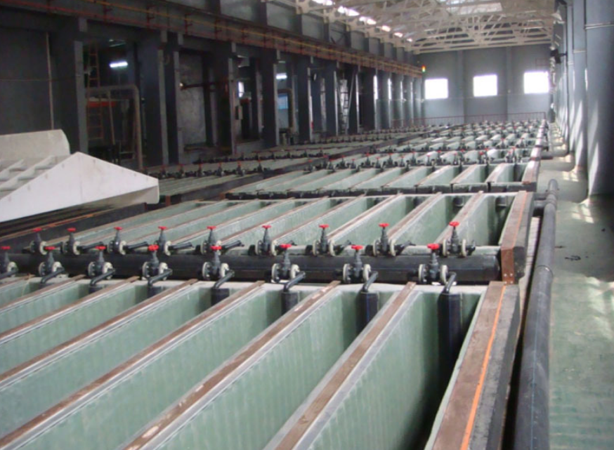 خلية التحليل الكهربائي النحاسية