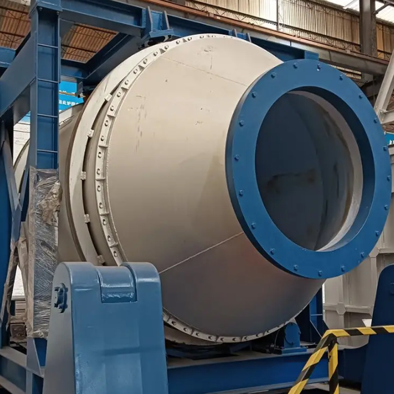 فرن دوار لرماد الألومنيوم